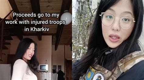 fan pei koung|Instagram model is now an Emotional Support Stripper in Ukraine